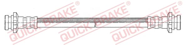 QUICK BRAKE Brzdová hadica 25.015 1