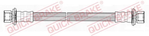 QUICK BRAKE Brzdová hadica 25.025 1