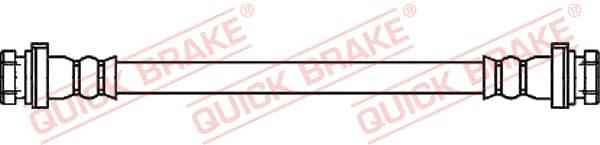 QUICK BRAKE Brzdová hadica 25.033 1