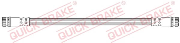 QUICK BRAKE Brzdová hadica 25.040 1