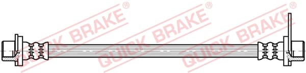QUICK BRAKE Brzdová hadica 25.049 1