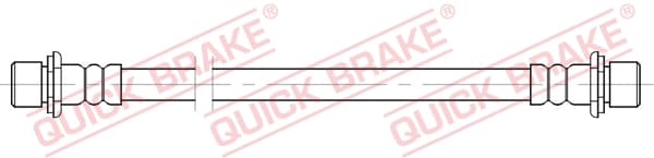 QUICK BRAKE Brzdová hadica 25.063 1