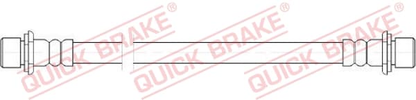 QUICK BRAKE Brzdová hadica 25.078 1