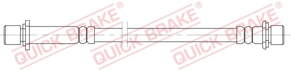 QUICK BRAKE Brzdová hadica 25.080 1