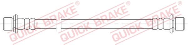 QUICK BRAKE Brzdová hadica 25.081 1