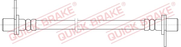 QUICK BRAKE Brzdová hadica 25.085 1