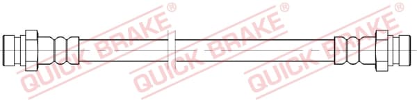 QUICK BRAKE Brzdová hadica 25.086 1