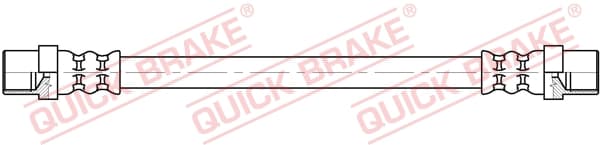 QUICK BRAKE Brzdová hadica 26.002 1