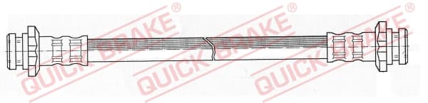 QUICK BRAKE Brzdová hadica 27.018 1