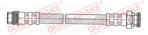 QUICK BRAKE Brzdová hadica 27.076 1