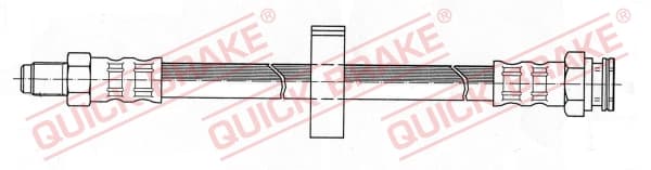 QUICK BRAKE Brzdová hadica 32.108 1
