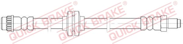 QUICK BRAKE Brzdová hadica 32.126 1