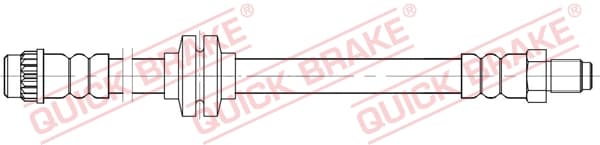 QUICK BRAKE Brzdová hadica 32.133 1