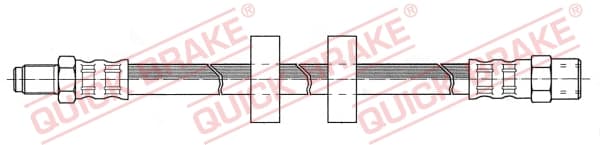 QUICK BRAKE Brzdová hadica 32.203 1