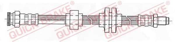 QUICK BRAKE Brzdová hadica 32.207 1