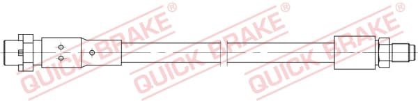 QUICK BRAKE Brzdová hadica 32.216 1