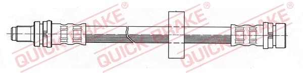 QUICK BRAKE Brzdová hadica 32.322 1