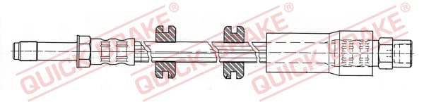 QUICK BRAKE Brzdová hadica 32.406 1