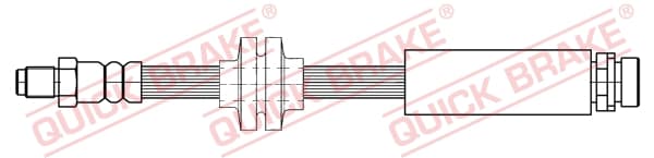 QUICK BRAKE Brzdová hadica 32.416 1