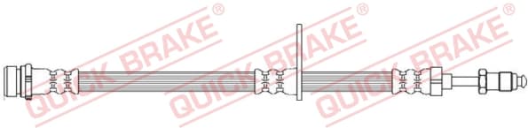 QUICK BRAKE Brzdová hadica 32.700 1