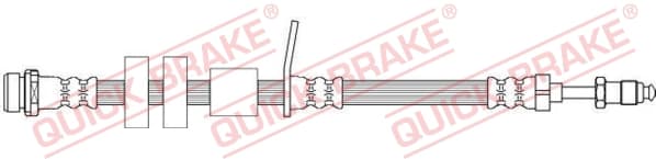 QUICK BRAKE Brzdová hadica 32.702 1
