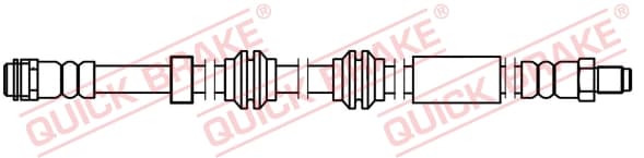 QUICK BRAKE Brzdová hadica 32.705 1
