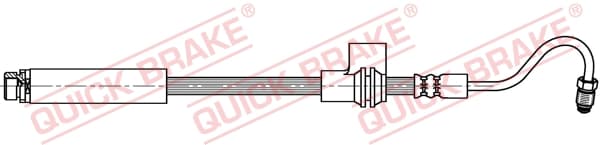 QUICK BRAKE Brzdová hadica 32.807 1