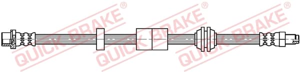 QUICK BRAKE Brzdová hadica 32.814 1