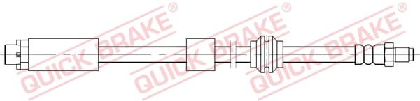 QUICK BRAKE Brzdová hadica 32.821 1