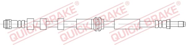 QUICK BRAKE Brzdová hadica 32.822 1