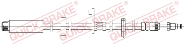 QUICK BRAKE Brzdová hadica 32.824 1
