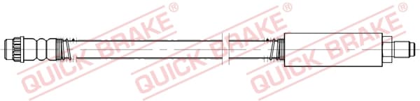 QUICK BRAKE Brzdová hadica 32.827 1