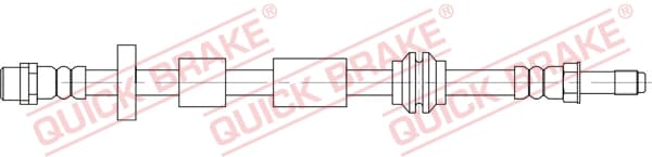 QUICK BRAKE Brzdová hadica 32.836 1