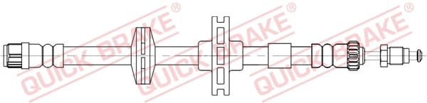 QUICK BRAKE Brzdová hadica 32.839 1