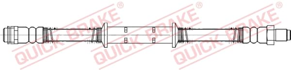 QUICK BRAKE Brzdová hadica 32.843 1