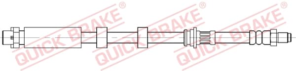 QUICK BRAKE Brzdová hadica 32.844 1