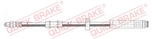 QUICK BRAKE Brzdová hadica 32.961 1