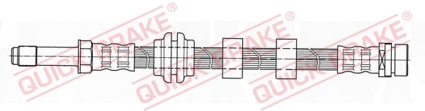 QUICK BRAKE Brzdová hadica 32.963 1