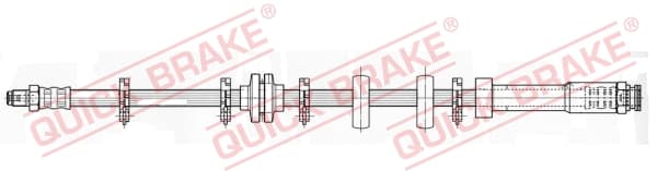 QUICK BRAKE Brzdová hadica 32.966 1