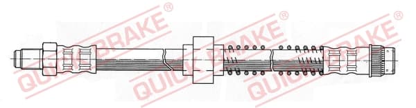 QUICK BRAKE Brzdová hadica 32.973 1