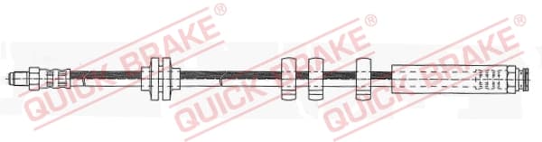 QUICK BRAKE Brzdová hadica 32.978 1