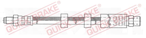 QUICK BRAKE Brzdová hadica 32.983 1
