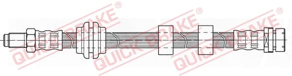 QUICK BRAKE Brzdová hadica 32.986 1