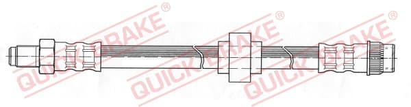 QUICK BRAKE Brzdová hadica 32.987 1