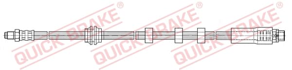 QUICK BRAKE Brzdová hadica 35.911 1