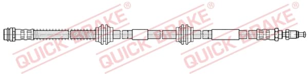 QUICK BRAKE Brzdová hadica 35.916 1