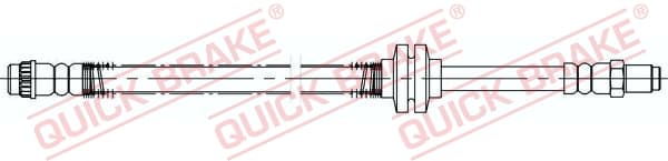 QUICK BRAKE Brzdová hadica 36.901 1