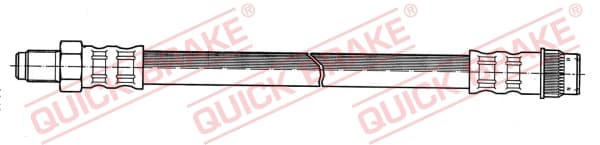 QUICK BRAKE Brzdová hadica 37.004 1