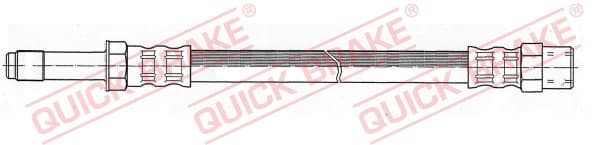 QUICK BRAKE Brzdová hadica 37.007 1