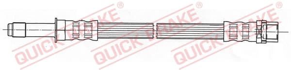 QUICK BRAKE Brzdová hadica 37.017 1